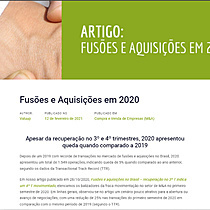 Fuses e Aquisies em 2020